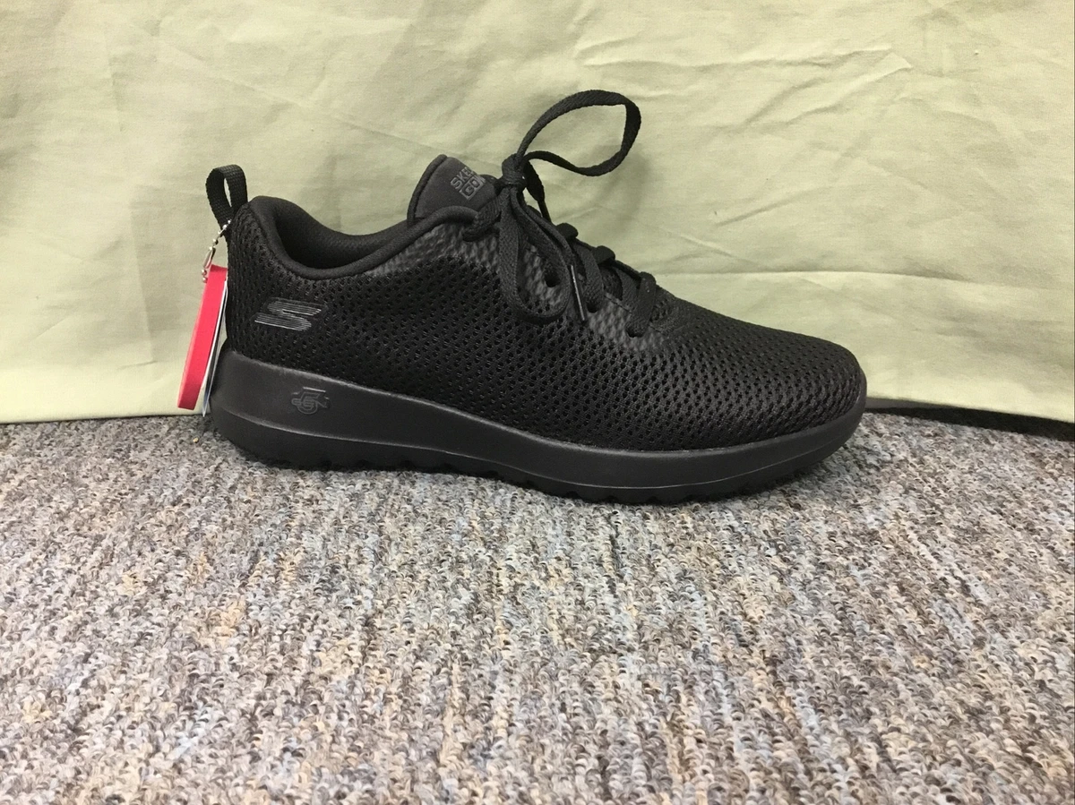 New Women s Skechers 15601 Go Walk Joy Paradise Black Sneakers Size 5