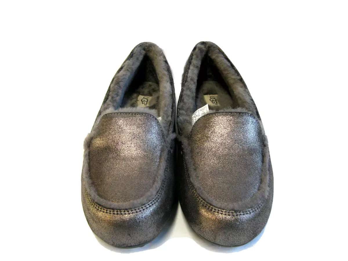 Hailey metallic shop loafer