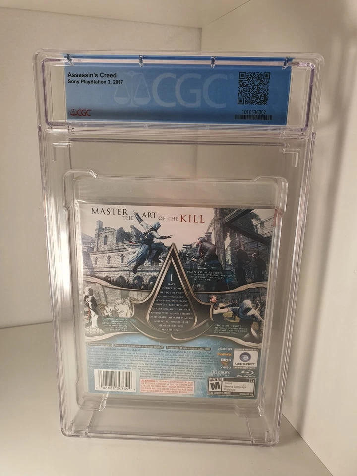 Assassin's Creed 1 PlayStation 3 NEU sealed CGC Graded 9.2 A+ (No VGA / WATA) - Bild 4 von 4