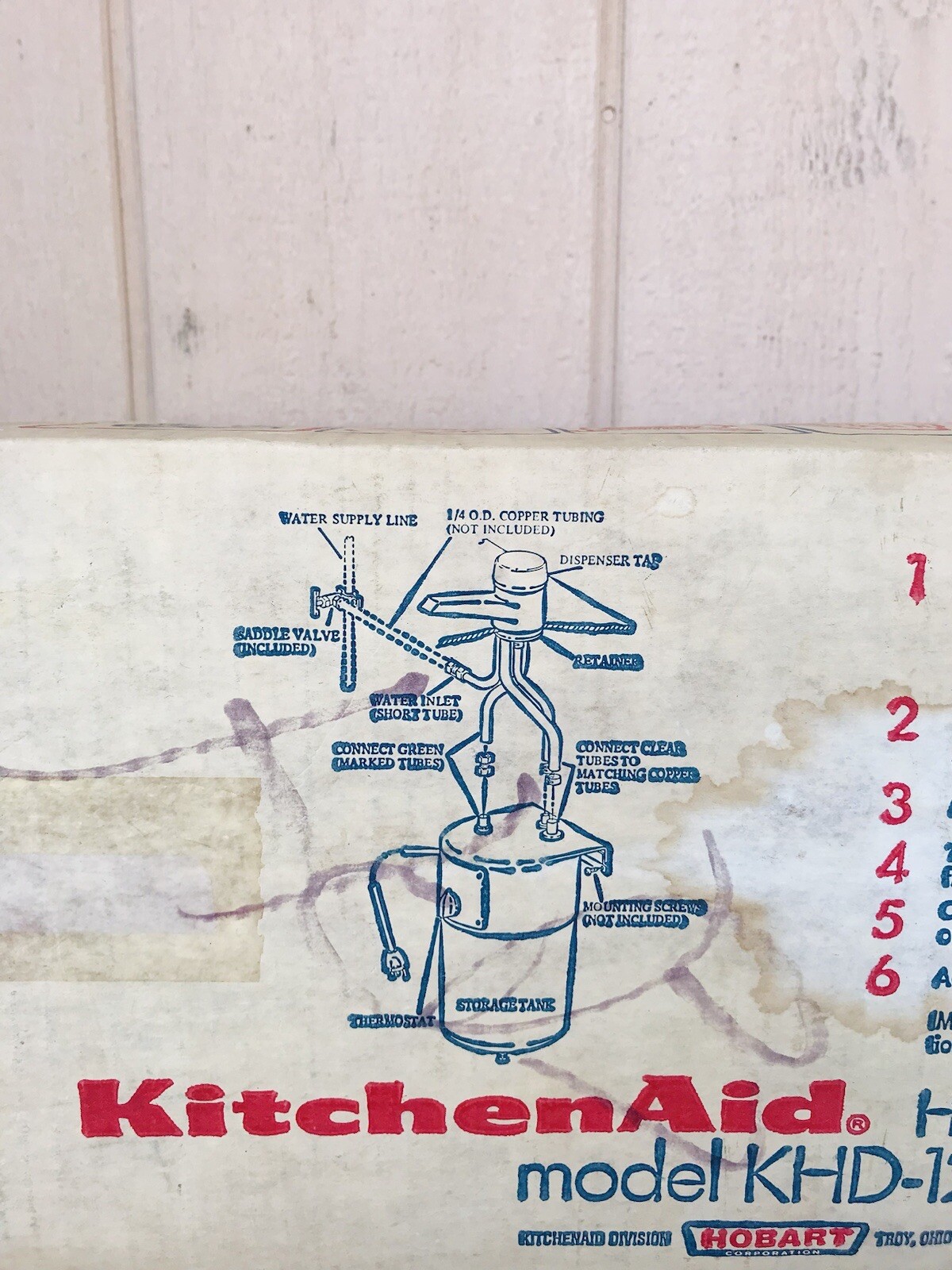 VTG KitchenAid Instant Hot Water Dispenser Easy Mount Model KHD 120 NEW