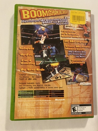 NBA Jam (Microsoft Original Xbox, 2003) CiB with Manual Tested Video Game - Picture 4 of 13