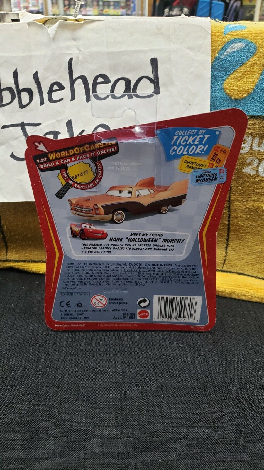 Disney Cars Race O Rama Mega Size #16 OCTANE GAIN SEMI - BND Treasure Chest