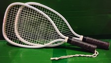 Pair of Vintage Apollo Racketball Racquets