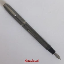 vintage Esterbrook Model J fountain pen c.1955—2556 nib—spare 1554—needs new sac
