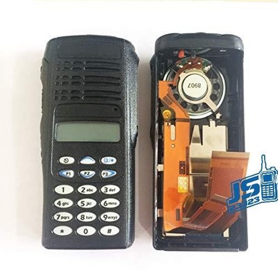 Black Replacement Housing Full-keypad Case For HT1250 With OEM Speaker LCD Radio