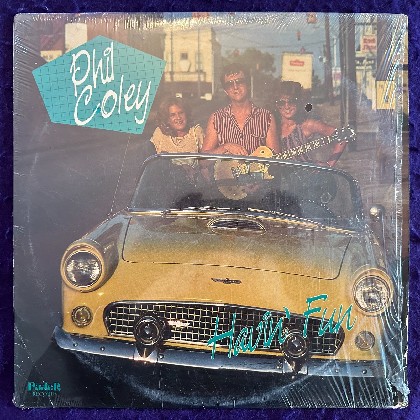 PHIL COLEY Havin Fun LP 80s PRIVATE Rock AOR Rare SHRINK Tested NM/NM
