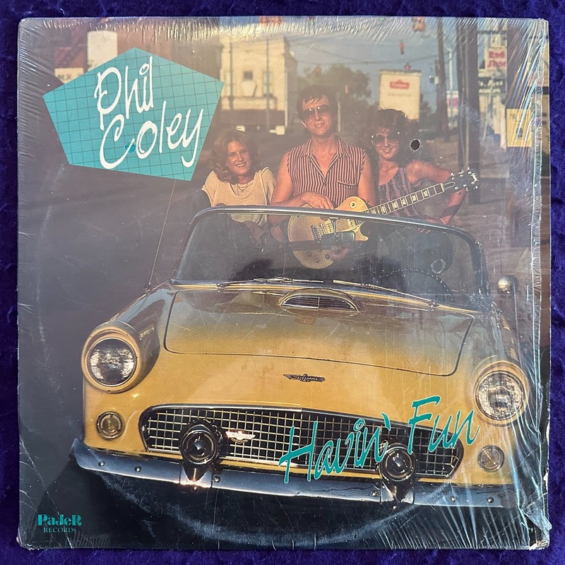PHIL COLEY Havin Fun LP 80s PRIVATE Rock AOR Rare SHRINK Tested NM/NM