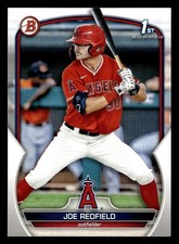 Joe Redfield 2023 1st Bowman Draft #BD-122 Angels ROOKIE - Free Shipping