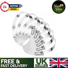 Jubilee Type Clip Clamp 4" to 6" Diameter Flexible Ducting Hose Pipe Ventilation
