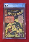 Amazing Spider-Man #11 Marvel Comics Stan Lee, Kirby & Ditko 2nd Doc Ock CGC 6.0