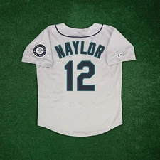 Josh Naylor 1994 Seattle Mariners Men's Road Grey Jersey w/ Team Patch