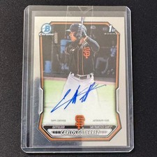 🔌IU 2026 BOWMAN CHROME BASE AUTO 1ST CARLOS GUTIERREZ