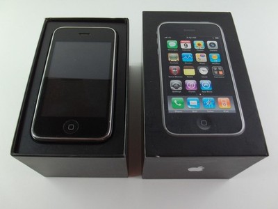 Neuwertiges Apple iPhone 3g 16gb 2. Generation A1241 - Originalverpackt - Schwarz 2008