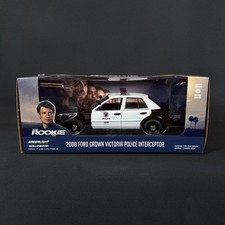 Greenlight 1/24 2008 FORD CROWN VICTORIA POLICE INTERCEPTOR "The rookie version"