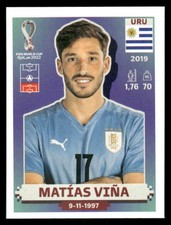 2022 Panini World Cup Stickers #URU10 Matias Vina - SCR