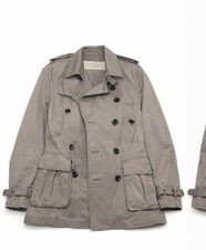 Burberry Brit Men’s Large  Trench Field Jacket Nova Check Lining  