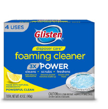 Glisten Garbage Disposal Cleaner Lemon Scent, 4 Uses