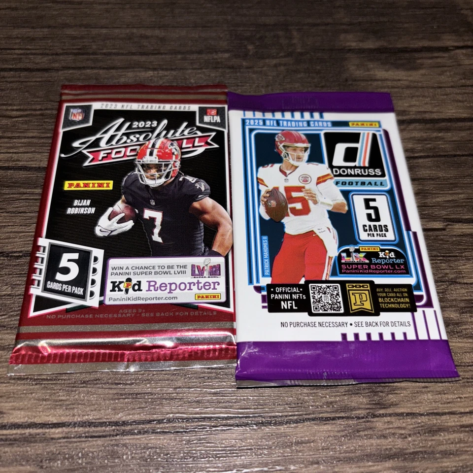 2023 Panini Absolute Football & 2025 Donruss Football-5 Card Pack**Ships Free*** - Image 3 of 4