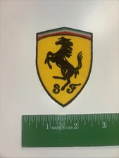 Ferrari Automotive Iron On Patch