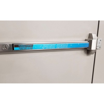 Global Industrial153; V-Guard Constant Clean Antimicrobial Panic Bar Strip 20'' x