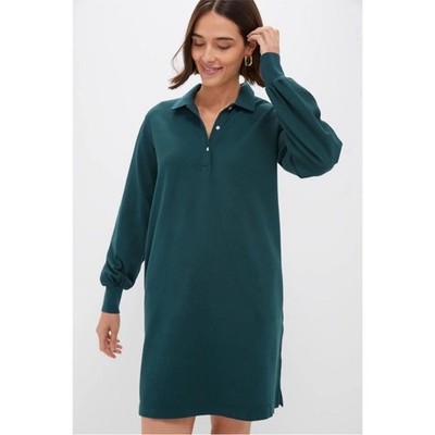 NWT Tuckernuck June Bug Pique Frances Polo Dress, Sz S