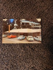 Vintage The Pines Motel and Restaurant Postcard Unposted