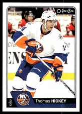 2016-17 O-Pee-Chee #320 Thomas Hickey New York Islanders Hockey Card
