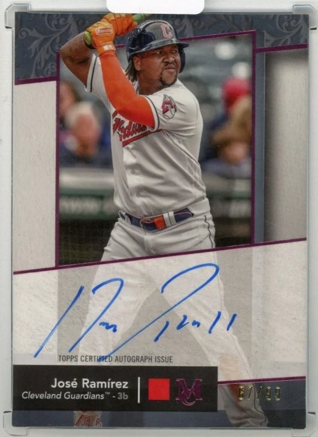 2024 Topps Museum Collection - Jose Ramirez #AA-JRA for sale | eBay