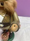 Vintage Volkskunst Seiffen Erzgebirgische Handarbeit Wooden German Smoker *READ* — photo 4