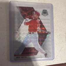 Panini 2020 Chronicles Mosaic White Prizm /25 Joey Votto #100 Reds