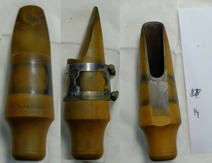 Vintage sax mouthpieces Selmer, Otto link alto thru bari