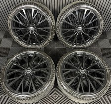21" GENUINE AUDI A6 S6 C8 S LINE BLACK MULTISPOKE ALLOY WHEELS TYRES 4K0601025L