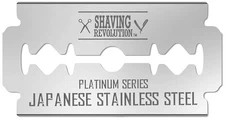SHAVING REVOLUTION Double Edge Razor Blades - Men's Safety for Shaving Platin...