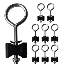 9 Pcs Replacement Parts for Trampoline Ground Screw Anchors Bolts