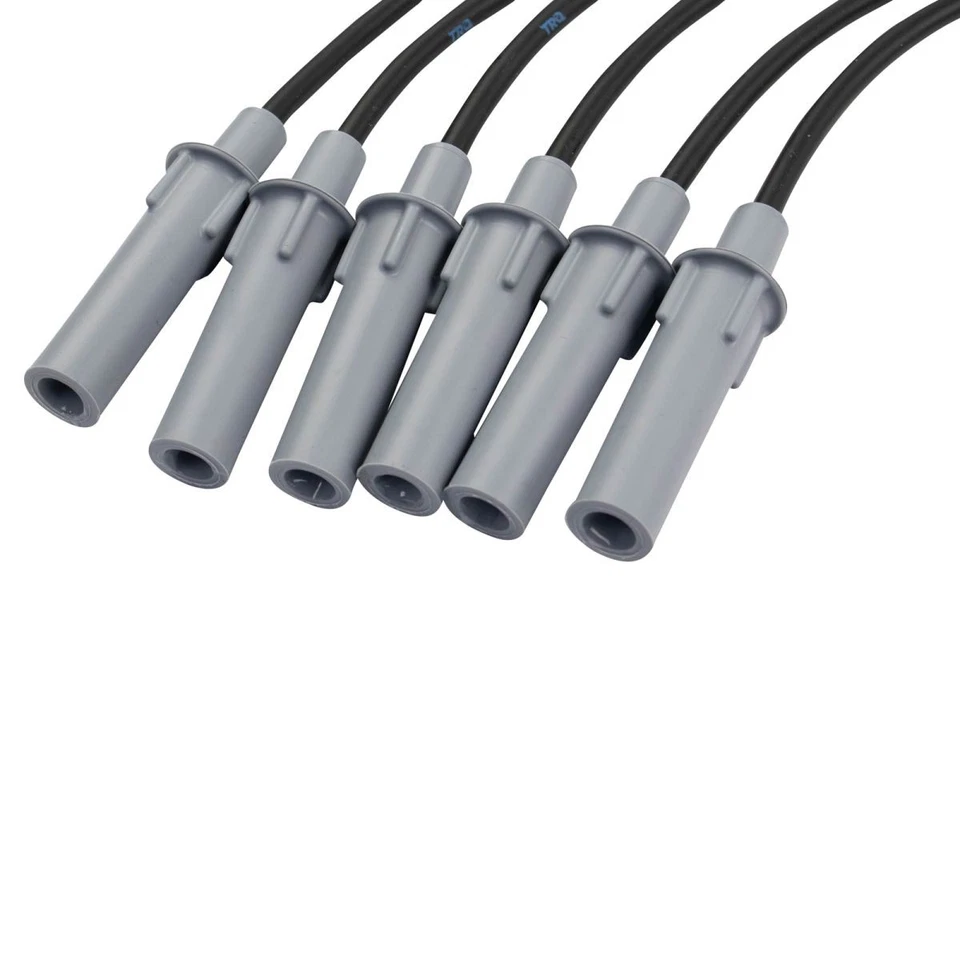 Juego de cables de bujía de encendido ajuste directo para 07-11 Jeep Wrangler V6 3,8 L Foto 3 de 3