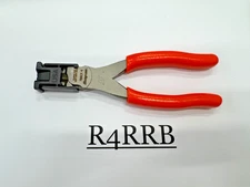 Snap-on Tools USA NEW ORANGE Soft Grip 6" Diagonal Flush Cut Cutter Plier 786CFO