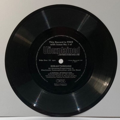 The Unexplained Flexi Disc 70s Breakthrough - An Amazing Experiment