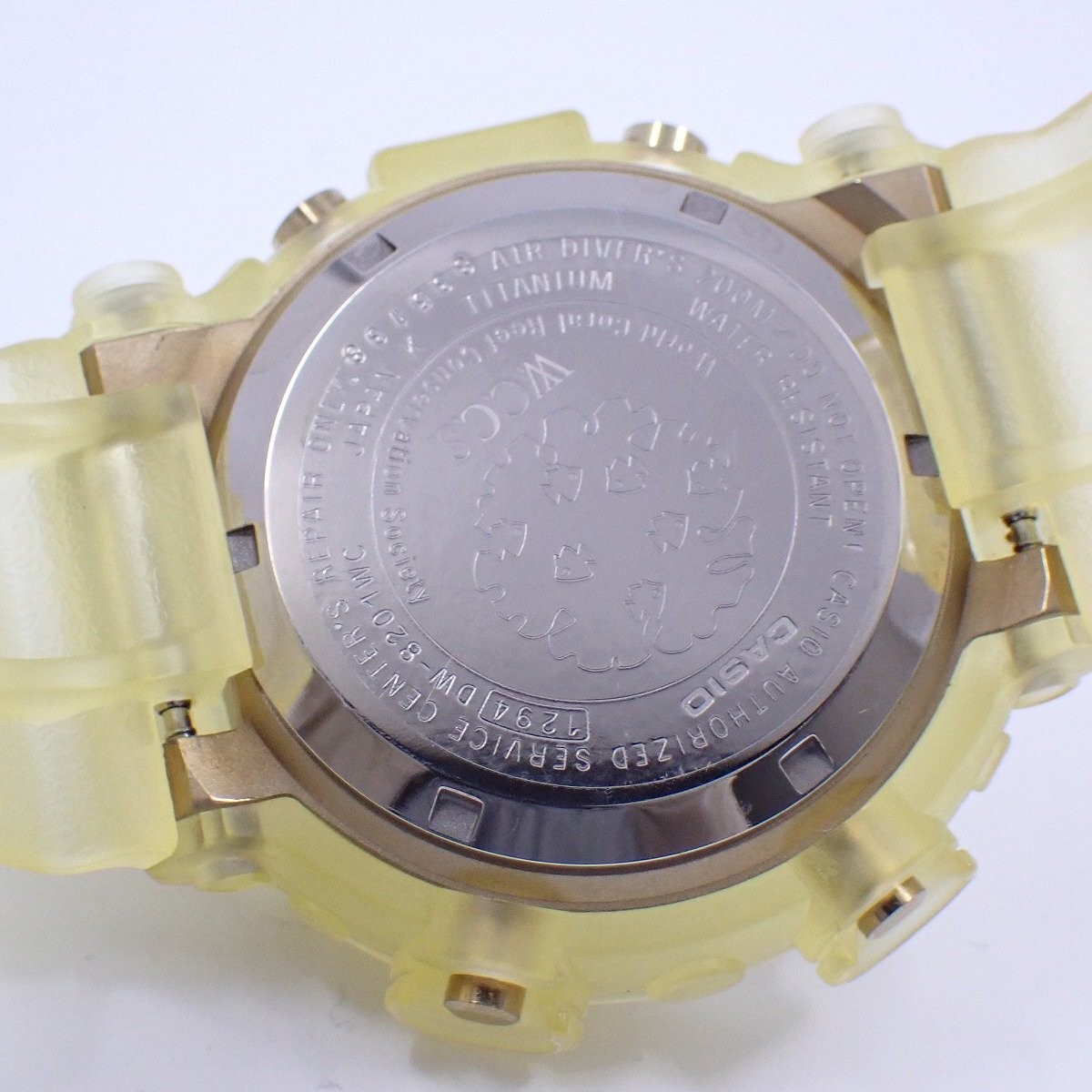 Casio G-SHOCK Frogman WCCS Official Model Quartz Men's Watch DW