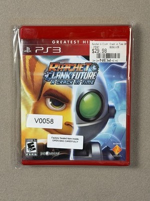 Ratchet & Clank Future: A Crack in Time (PS3)   Greatest Hits   Sealed   E10+