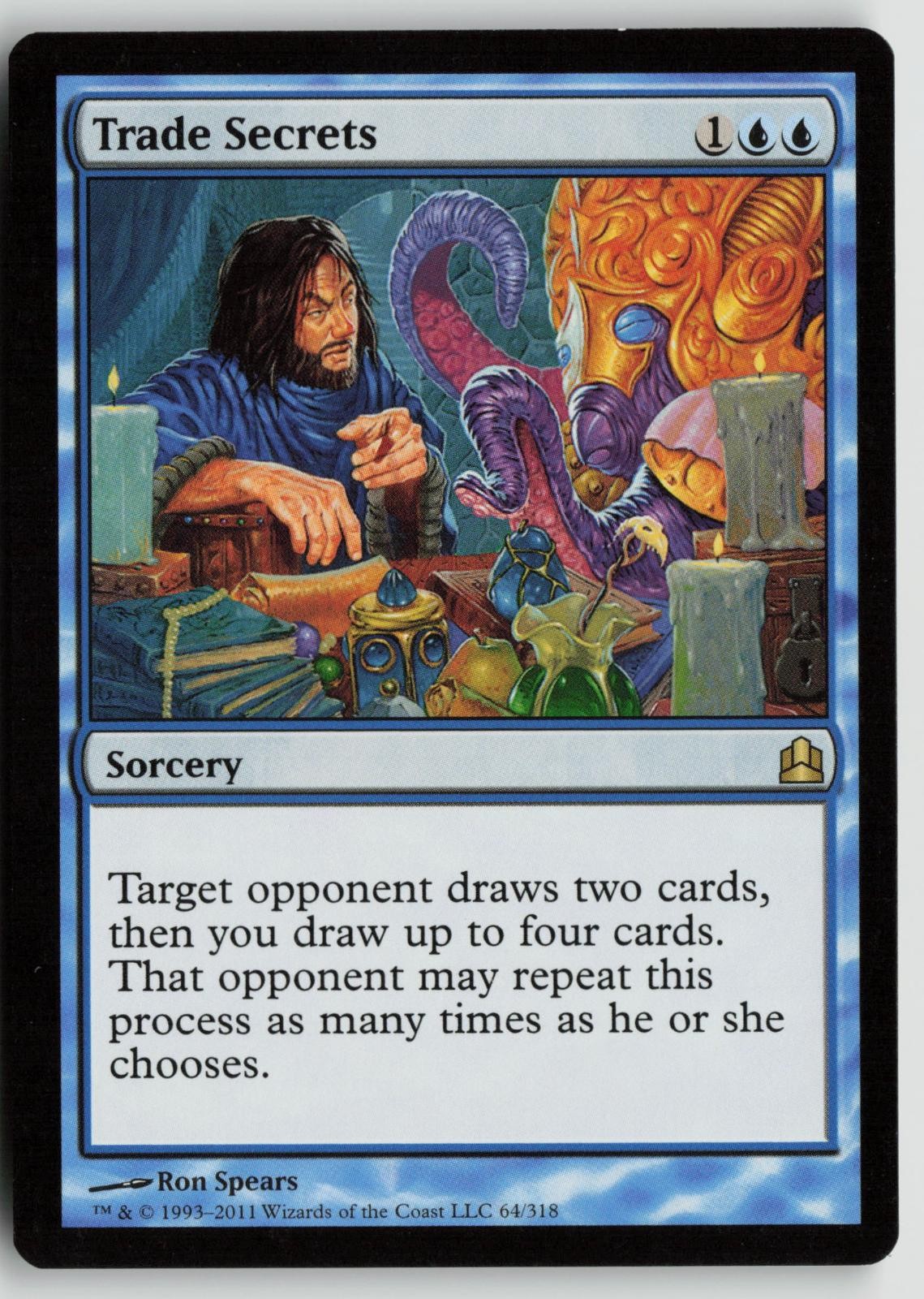 Trade Secrets Lightly Played Commander Magic: The Gathering