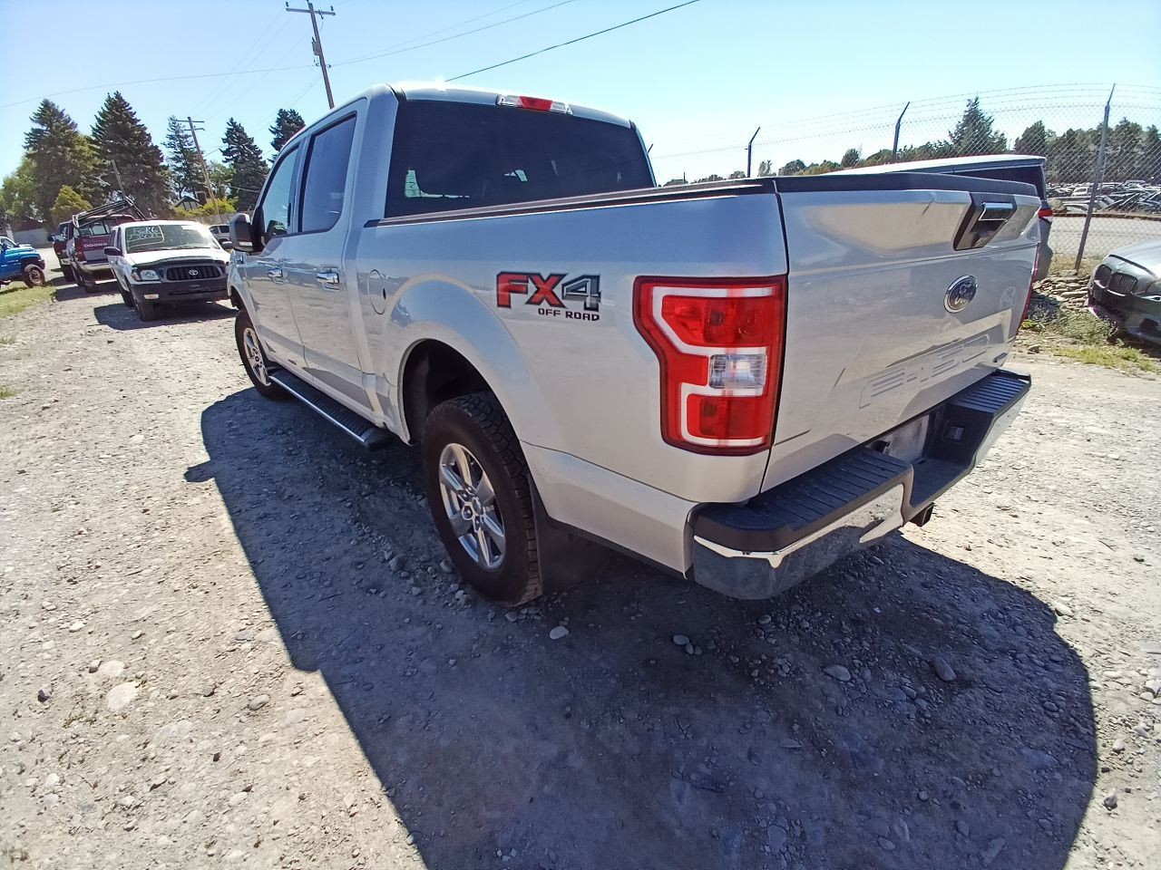 Air Cleaner from 2018 Ford F150 3.5L 12197106