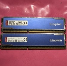 Kingston 8GB 4GBx2 PC3-12800 DDR3-1600 Desktop Ram Memory KHX1600C9D3B1K2/8GX