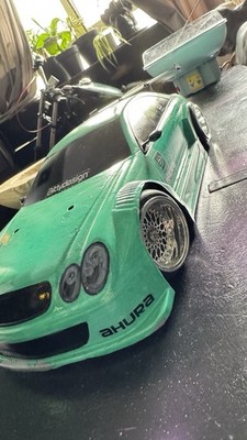 Verbrenner RC Car Auto Mercedes CLK AMG 1:10 Nitro Methan