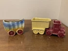 Shawnee Pottery Truck & Trailer and Wagon Planter