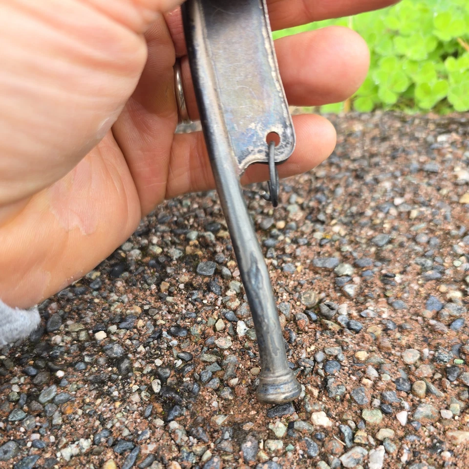 Silbato Bosun Boatswain clásico tradicional vintage de plata esterlina (1) Foto 4 de 4