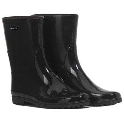Aigle Eliosa Bottil Gummistiefel Marine Navy Noir Schwarz Größe 4 bis 7,5