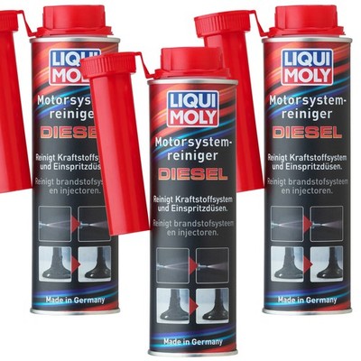 Liqui Moly Diesel Systemreiniger 3x 300ml 5128 Motor Reiniger Zusatz Additiv