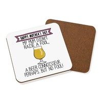 Happy Muttertag Bier Kenner Untersetzer GeträNke Mutter Drunk Ipa Lustig