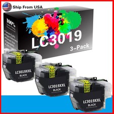 3PK 3019 LC3019XXL Black Ink Cartridge For MFC-J5335DW MFC-J6530DW