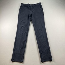Everlane Pants Mens 32x30 Black Chino Slim Straight Fit Uniform Twill Workwear